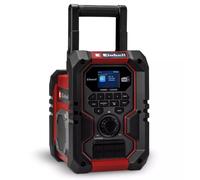 Einhell TE-CR 18 Li DAB+/FM/BT Solo Cordless Site Radio 18V Bare Unit, IP65.