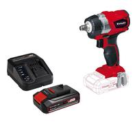 Einhell TE-CW 18 Li BL 18v Cordless Brushless Impact Wrench 1 x 2.5ah Li-ion Charger No Case