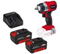 Einhell TE-CW 18 Li BL 18v Cordless Brushless Impact Wrench 2 x 4ah Li-ion Charger No Case