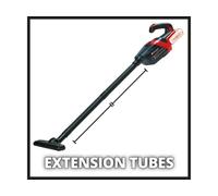 Power X-Change Cordless Handheld Vacuum Cleaner - Lightweight And Powerful Cleaning Of Floors, Stairs, Sofas, Cars And Caravans - TE-HV 18/06 Li Solo