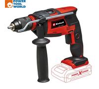 Einhell Cordless Impact Drill 18V Power X-Change, 13mm Quick-Change Chuck, Forward/Reverse Rotation, Speed Electronics, Without Battery TE-ID 18 Li Solo