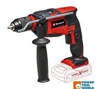 Einhell Cordless Impact Drill TC-ID 18 Li Solo Power X-Change (Li-Ion, 18 V, 13 mm Quick-Change Chuck, Forward/Reverse Rotation, Speed Electronics, No