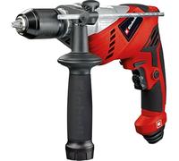 Einhell TE-ID 650 E Impact Drill | Hammer Drill, Auxiliary Handle, Soft Grip, Speed Control | 650W Electric Drill, 3-in-1: Drilling, Percussion Hammer Drilling, Screwing - Includes Storage Case