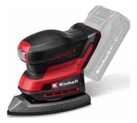 Einhell Cordless Multi-Sander 18V Power X-Change, 24,000rpm, 2mm Orbit, Dust Collector, Extraction Adapter, Includes 6 x Sanding Paper, Without Battery TE-OS 18/150-2 Li