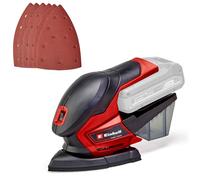 Einhell Multiple Sander TE-OS 18/150 Li - Solo Power X-Change (18 V, 24000 Min^-1 Oscillat. Speed, Dust Box, Incl. Six Sheets of Abrasive Paper, Vacuum Cleaner Adapter, Without Battery and Charger)