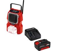 Einhell TE-RA 18 Li BT 18v Cordless Radio and Bluetooth Speaker 1 x 4ah Li-ion Battery Charger No Case