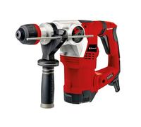 Einhell Rotary Hammer Drill 1050W, SDS Plus 4-in-1 Drill - Drilling/Pneumatic Impact Drilling/Chiselling with and Without Lock, 5 Joule Impact Force, Anti-Vibration System TE-RH 32 4F