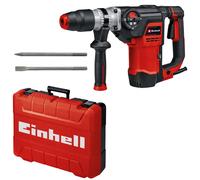 Einhell Rotary Hammer Drill 1050W, SDS Max 3-in-1 Drill Pneumatic Impact Drilling/Chiselling with and Without Lock, 10 Joule Impact Force, Anti-Vibration System TE-RH 40 3F