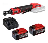 Einhell TE-RW 18/60 Li 18v Cordless 3/8" Drive Ratchet Wrench 2 x 5.2ah Plus Li-ion Charger No Case