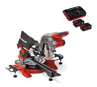 Einhell TE-SM 36/8 L Li 36v Cordless Sliding Compound Mitre Saw 216mm 2 x 4ah Li-ion Twin or Dual Battery Charger No Case