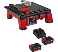 Einhell TE-TC 18/115 Li 18v Cordless Tile Saw 115mm 2 x 4ah Li-ion Battery Charger No Case