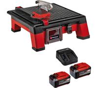 Einhell TE-TC 18/115 Li 18v Cordless Tile Saw 115mm 2 x 5.2ah Plus Li-ion Battery Charger No Case