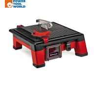 Einhell TE-TC 18/115 Li Power X-Change 18V Cordless Tile Cutter | Battery Powered Tile Saw, 3800 RPM, 115mm Cutting Disc, 45 Mitre Cut | Solo -