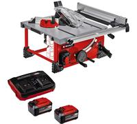 Einhell TE-TS 36/210 Li 36v Cordless Table Saw 210mm 2 x 5.2ah Plus Li-ion Twin or Dual Battery Charger No Case