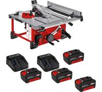 Einhell TE-TS 36/210 Li 36v Cordless Table Saw 210mm 4 x 4ah Li-ion Charger No Case
