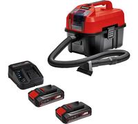 Einhell TE-VC 18/10 Li 18v Cordless Mini Wet and Dry Vacuum Cleaner 10L 2 x 2.5ah Li-ion Charger No Case