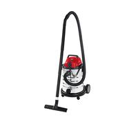 Einhell Wet and Dry Vacuum Cleaner 1500W, 30L Stainless Steel Tank, Power Take Off, incl. Plastic Suction Hose, Floor/Crevice Nozzle, filters TE-VC 1930 SA