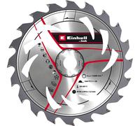 Original Einhell Circular Saw Blade 150 x 16 (Saw Accessories, Diameter 150 mm, Intake 16 mm, 20 Set Teeth, Cutting Width 1.6 mm, Carbide Tipped for Cordless Hand Circular Saws)