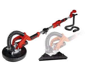 Einhell Trockenbauschleifer TE-DW 225 X (750 W, wechselbarer Schleifteller, Bürstenkranz gefedert, bis 165 cm Teleskop-Stiel, inkl. Schleifscheiben + Gitterleinen im Koffer)