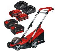 Einhell Twin 18V / 36V Cordless Lawnmower 34Cm Cut Rasarro 36/34 Pxc 4X Battery