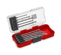 Einhell Universal Concrete Drill Bit Set 10 Pieces Masonry With S-Case Box Kwb