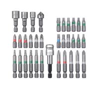 Einhell Universal Drill Bit Set w/ Case for 1/4 Inch Hexagon Socket kwb 34pc