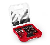 Einhell Universal Drill Driver Bit Set 40 Pieces With L-CASE Box KWB Accessory