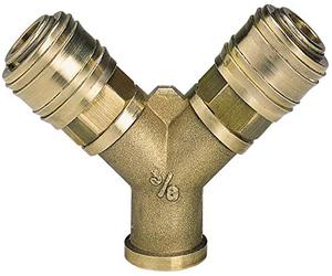 Einhell Verteiler, 2 Schnellk, R3 / 8 F -. Accessory of Pneumatic Tools