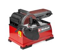 Einhell Vertical Belt and disc Grinding Machine TE-US 400 (400 W, Ø 150 mm Sanding Dish, 100 x 914 mm Sanding Belt, 348 m/min max. Sanding Belt Speed, in ccessories)