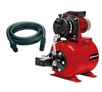 Einhell Water Pump KIT GC-WW 6538 Set (650 W, 3800 L/h, 3.6 bar, Pressure Switch, Pressure Gauge, Tank/Pressure Vessel Content: 20, Water Filler Plug, Water Outlet Plug, incl. Suction Hose 7 m)