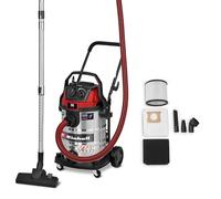 Einhell Wet and Dry Vacuum Cleaner 1150W, 220 MBar Suction Capacity, 30L Container, Dust Protection Class L, HEPA Filter, Filter Cleaning, Automatic Socket, in ccessories TE-VC 3080 SACL
