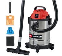 Einhell Wet And Dry Vacuum Cleaner 20L 180Mbar Vac 900W Tc-Vc 2045 S Stainless Steel Corded Electric