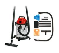 Einhell Wet And Dry Vacuum Cleaner 20L Steel Tank 1250W With Blowing Function Castor Wheels Tc-Vc 1820 S