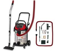 Einhell Wet/Dry Vacuum Cleaner TE-VC 2230 SACL; EX; UKC (1400 W, 220 mbar, HEPA Pleated Filter incl. Filter Cleaning System, 30 l Container, dust Protection Class L, 1500 W Automatic Power Socket)