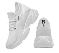 EinLasai Invisible Elevator Shoes 3inch: Stylish Increasing Height Shoes for Walk Taller - Non-Slip Casual Sneakers for Office Hours Black