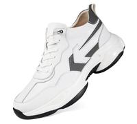 EinLasai Men's Invisible Elevator Shoes: Height Increasing Shoes for Wedding & Formal Events - Durable 3.1 Inches Taller Lifting Sneaker for Office & Business