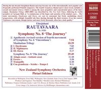 EINOJUHANI RAUTAVAARA: SYMPHONY NO. 8; MANHATTAN TRILOGY, APOTHEOSIS NEW CD