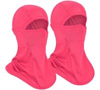 EINSKEY Balaclava Ski Face Mask, 2-Pack Cooling Summer UV Protection Neck Gaiter Helmet Liner for Tactical Motorcycle Motorbike Cycling Racing Running Skiing