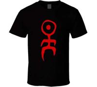 Einsturzende Neubauten Red Logo Black Tee Shirt Mens Round Neck Short Sleeves Bottoming T-Shirt Men T-Shirt