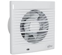 EINTTAX 150mm Extractor Fan, 320m³/h IPX2 Waterproof with Backflow Flap, Suitable for Bathroom, Kitchen, Bedroom, Garage, White Finish
