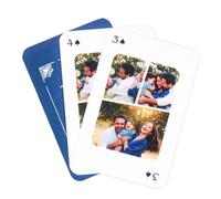 EinzigGeschenk Personalised Poker Cards - High-Quality Poker Cards with Photos, Texts & Design - Customisable Gifts for Wedding, Party, Christmas & More (3 Photos)