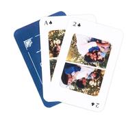 EinzigGeschenk Personalised Poker Cards - High-Quality Poker Cards with Photos, Texts & Design - Customisable Gifts for Wedding, Party, Christmas & More (2 Photos)