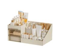 Eioeeklop Cosmetic Organizer with Clear Drawer Countertop Organizer for Cosmetics, Lotion,Lipstick Ideal for Dressers or Bathrooms