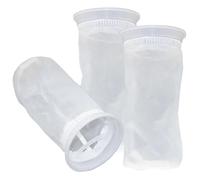 Eioflia Aquarium Watering Equipment, IBC Tote Filter 3PCS, Washable Nylon Rain Barrel Screen Filter, IBC Lid Filter Fine Mesh Rain Barrel Filter Reusable Replacement Rain Water Filter