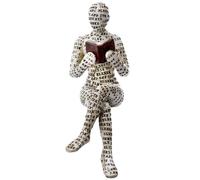 Eioflia Gifts for Book Lovers for Women, Avid Reader Sculpture, Reading Statue, Resin Letter Pattern, Reading Figurine, Minimalist, Desk, Hallway, Bookcase, Decoration