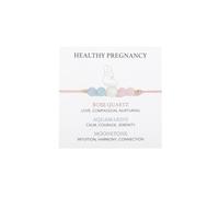 Eioi & Lmnm Pregnancy Must Haves Bracelet, Healthy Pregnancy Gift, Stone Bracelet, Mother to Be Gifts, Spiritual Bracelets for Pregnant Women, Pregnancy Announcement Gift for Expecting New Mom