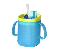 EIOLWJIEO 2 Handled Mug for Elderly Sippy Cup for Adults Non Spill Elderly Drinking Cup Adult Sippy Cups for Elderly Non Spill, A