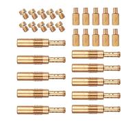 EIOLWJIEO Advanced Carburetor Main Jet Kit Slow Jet 32 35 38 40 42 45 Durable Engine Replacement High Temperature Ductility.and Processed by CNC Lathe to Smoother and Size More Accurate.Manufacturing
