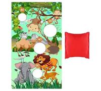 EIOLWJIEO Board Corn Hole Home Parent Child Props Joyful Toss Game Experiences Encouraging Fun Bonding Time And Skill Development Sandbag Game Throwing Bean Bags Throw Target Toys