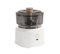 EIOLWJIEO Convenient Food Processor With Larger Capacity Low Noise for Operation Stainless Steel Blade Is Healthier Food Mixer Kitchen, white